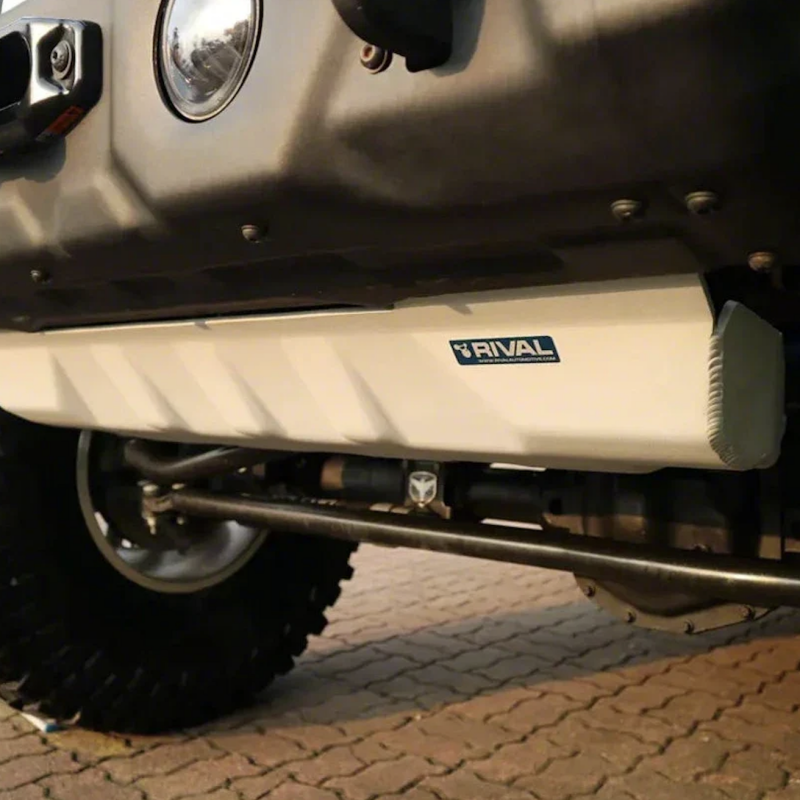 Jeep Wrangler JL Skid Plate - Rival 4x4 - Aluminum Sway Bar - `18-`26